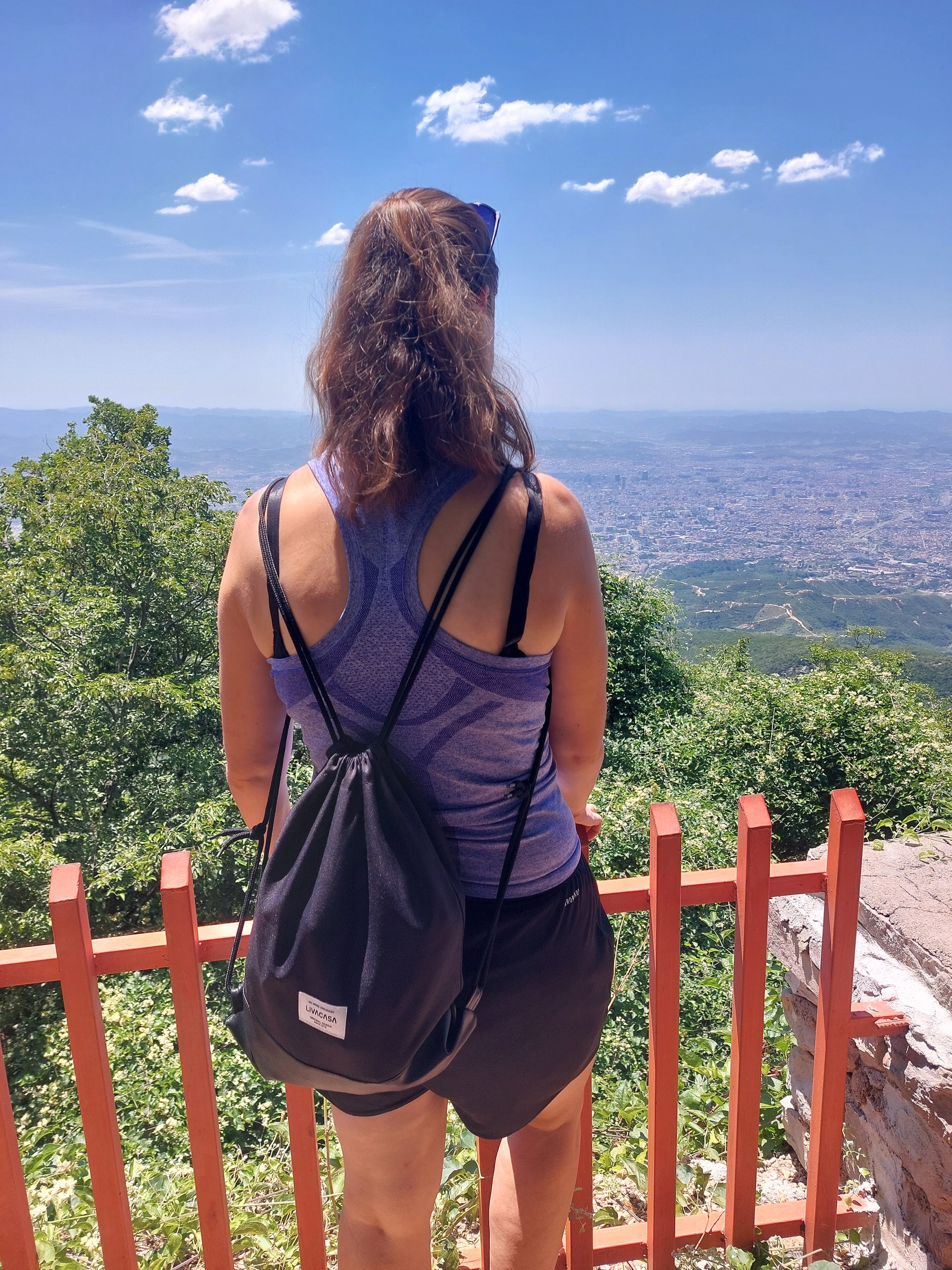 Ausblick über Tirana vom Dajti-Berg