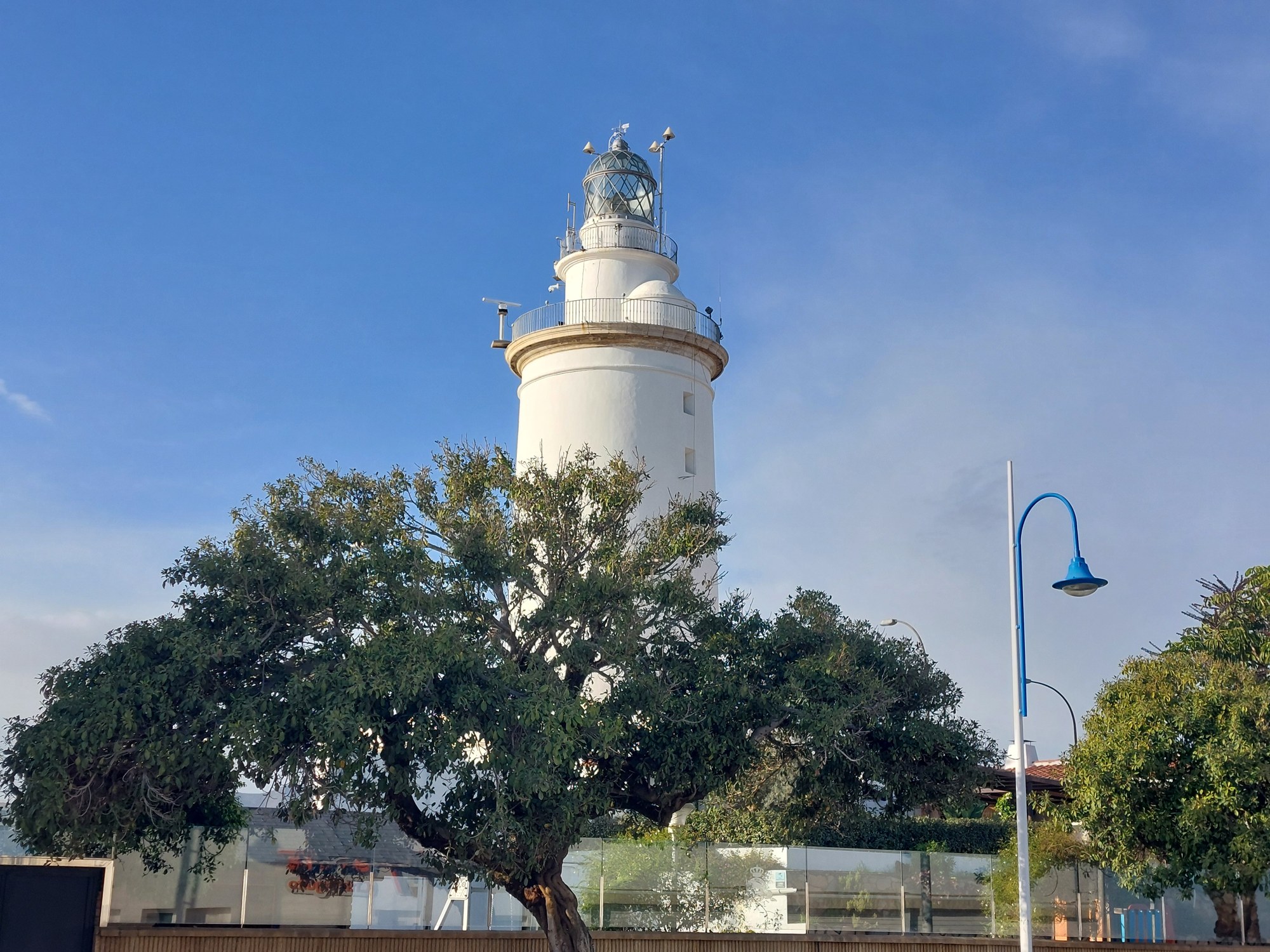 Leuchtturm La Farola in Málaga