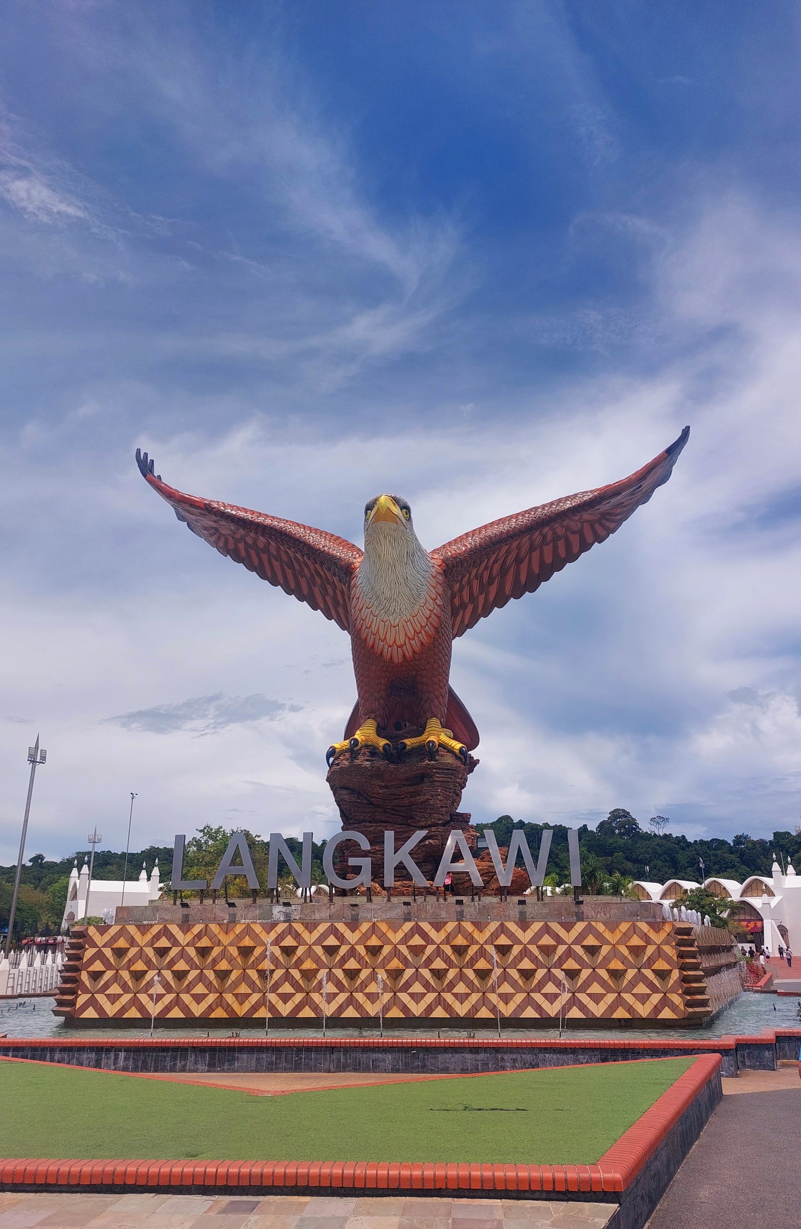 Eagle Square Langkawi Adlerstatue