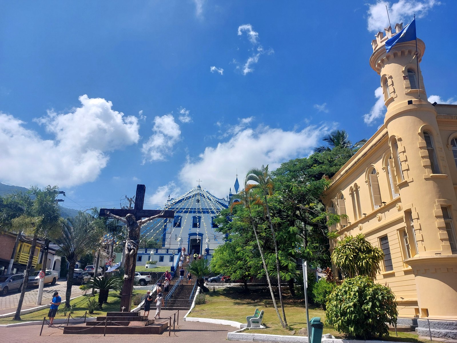 Nossa Senhora D'Ajuda e Bom Sucesso Church in Ilhabela Brasilien